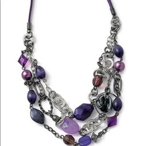 Lia Sophia Purple Haze Necklace